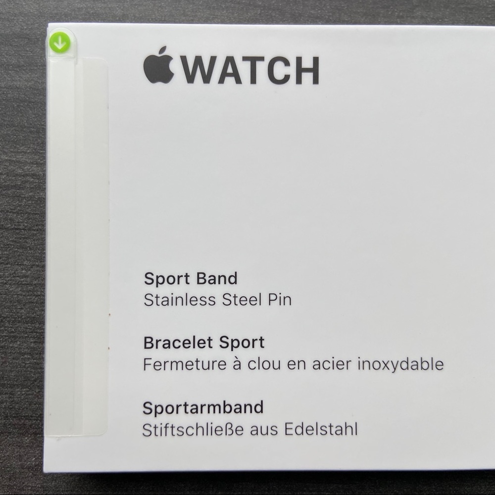OEM New White Apple Watch Sport Band 38mm / 40mm